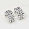 BELLA BOX New Trendy Stud Earrings Women Brilliant Bridal Wedding Accessories Elegant Female Earring Fashion Jewelry