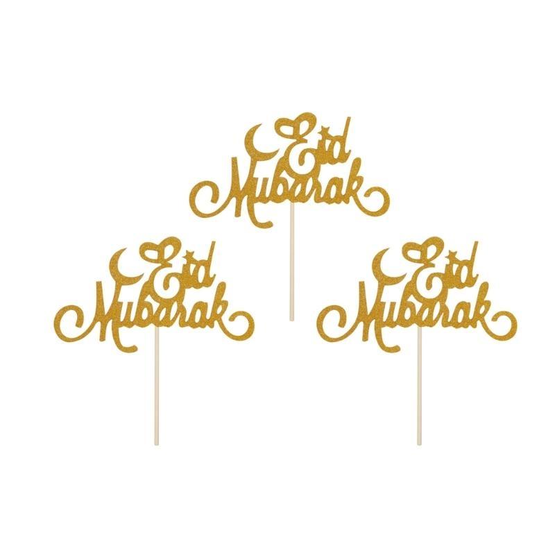 Kuchenaufleger, Ramadan EidMubarak Kuchendekorationen, Muslime alFitr Party