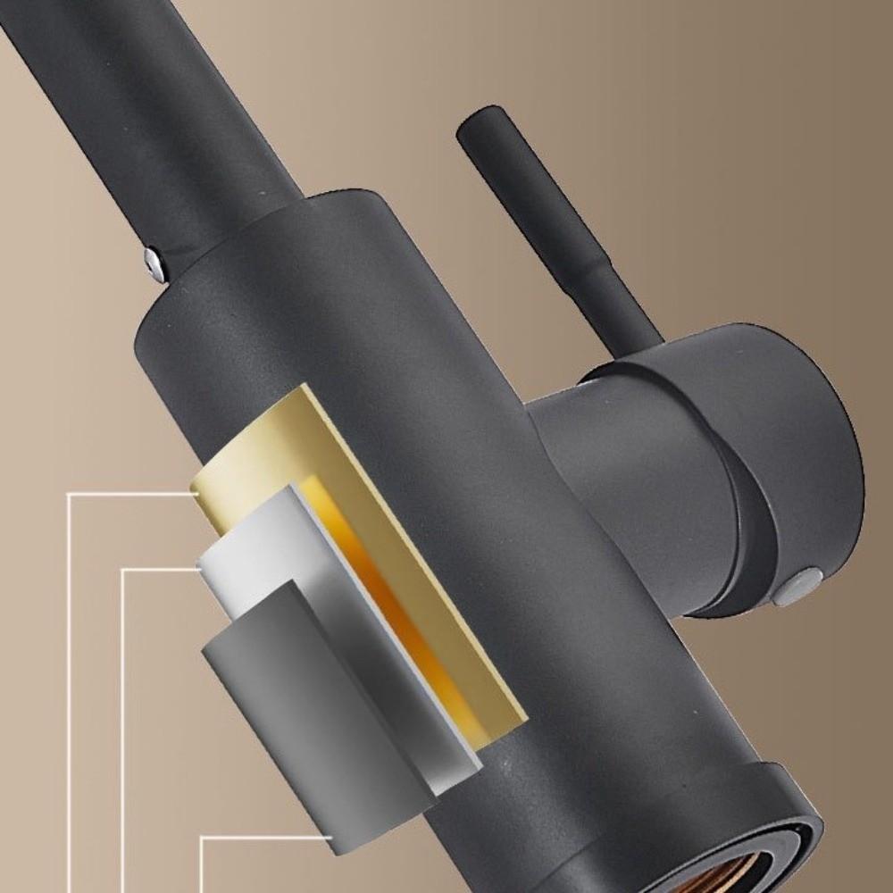 Flexible Hose Sink Faucet Stainless Steel Sink Tap Dual Modes Nozzle Water Mixer Tap  Kitchen Sink