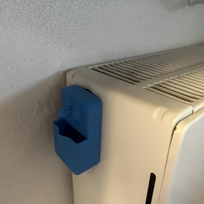 Radiator Bleed Key with Water Collection Box No Spill Radiator Vent Tool for Heating System Maintenance & Valve Adjustment