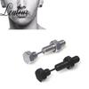 New Unisex Punk Rock Stainless Steel Nail Screw Piercing Stud Earrings Novelty Piercing Jewelry Rock Gothic Piercing Jewelry