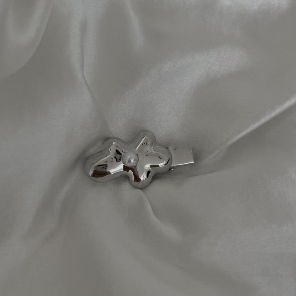 Sweet Cool Bow Metal Small Hairpin Side Ear Clip Forehead Traceless Bangs Broken Hair Clip Hairpin Hair Accessories