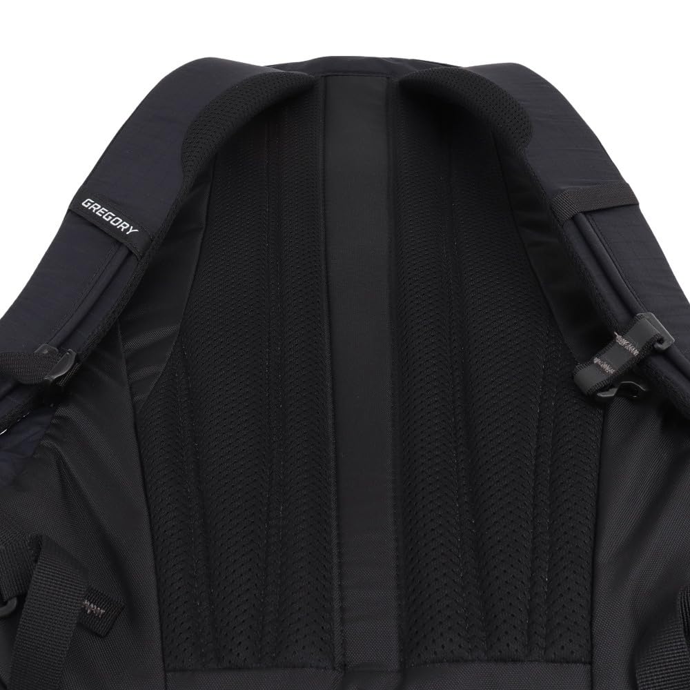 Official Gregory Velata V3 Backpack, Large Capacity, Laptop Storage, Lightweight, Perfect for Commuting and School, Black