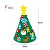 DIY handmade felt Christmas tree children's toy material package