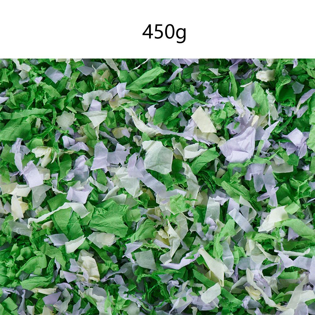 450g Hamster Wood Chip Paper Cotton Thermal Insulation Material Absorb Water Deodorize Hamster Cages Accessories Habitat Decor