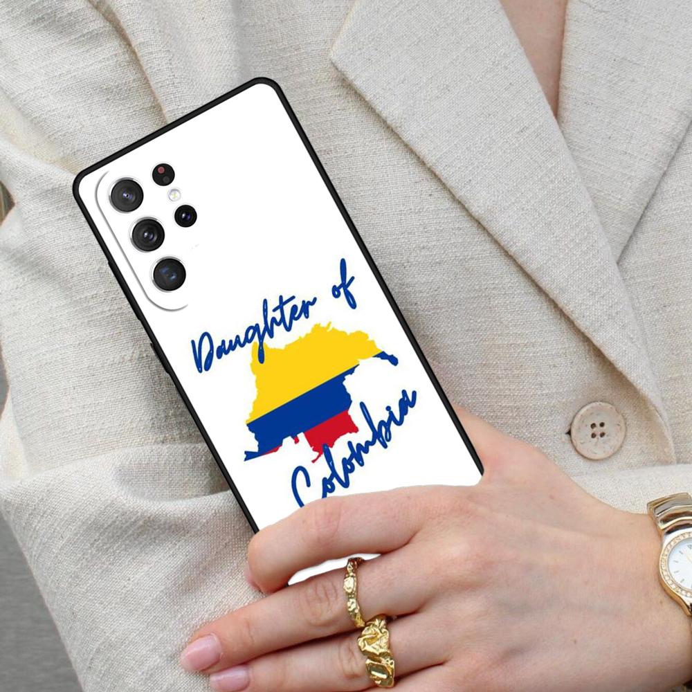 Colombia Flag SOFT Cell Phone Case for Samsung Galaxy S26 Ultra S25 S24 S23 S22 S21 S20 Note10 Cover