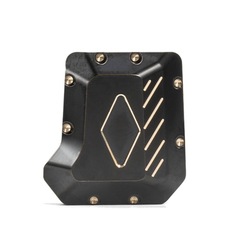 2pcs Heavy Duty Brass Outer Portal Drive Housing Cover Counterweight Block for TRX-4 TRX-6 1/10 RC Crawler Car