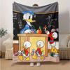 1pc, Donald Duck & Friends: Cute Cartoon Character Throw Blanket Perfect for Home Decor, Couch Cover, Outdoor Use, Travel, Camping