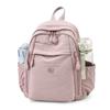 Women's Small Nylon Backpack Lightweight Waterproof Daypack with Front Pocket for Travel Daily Use