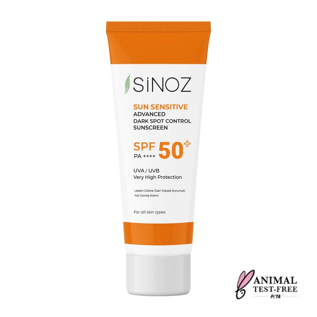 Sinoz Sun Sensitive Advanced Dark Spot Control SPF 50+ – UVA High Protection 50ml