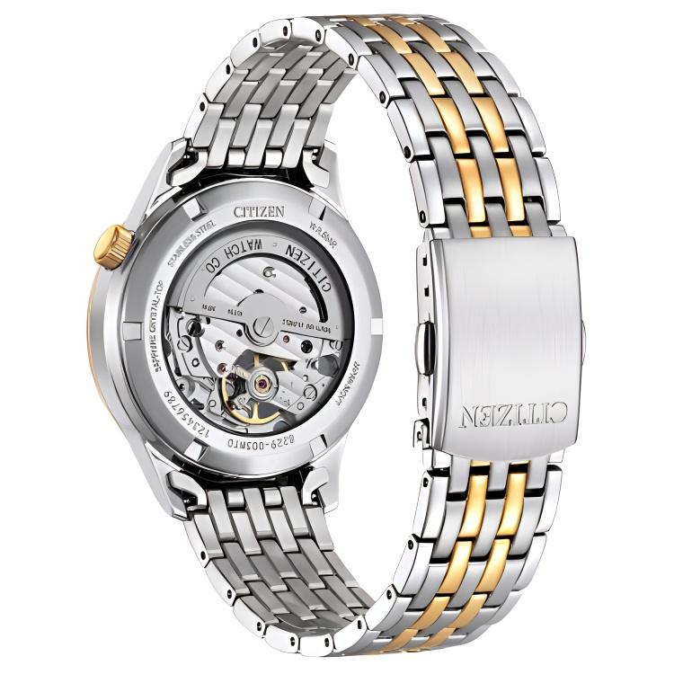 CITIZEN Mechanical Wrist Watch Collection Automatic Mechanical Movement Stainless Steel Strap Watch NH9136-88H
