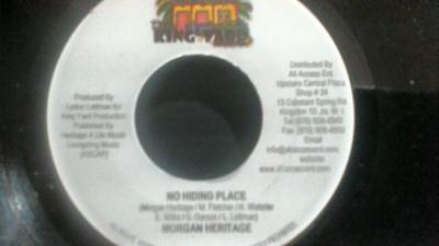 7inch Record MORGAN HERITAGE - No Hiding Place NONE King Yard Produ Jamaica Reggae, Ska & Dub Used