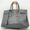 SAINT LAURENT PARIS YSL 2way Sac de Jour Shoulder Bag Tote Handbag Leather Black