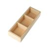 Wooden Coffee Holder  Condiment Packet Dispenser Decorative Flower Pot  Pantry