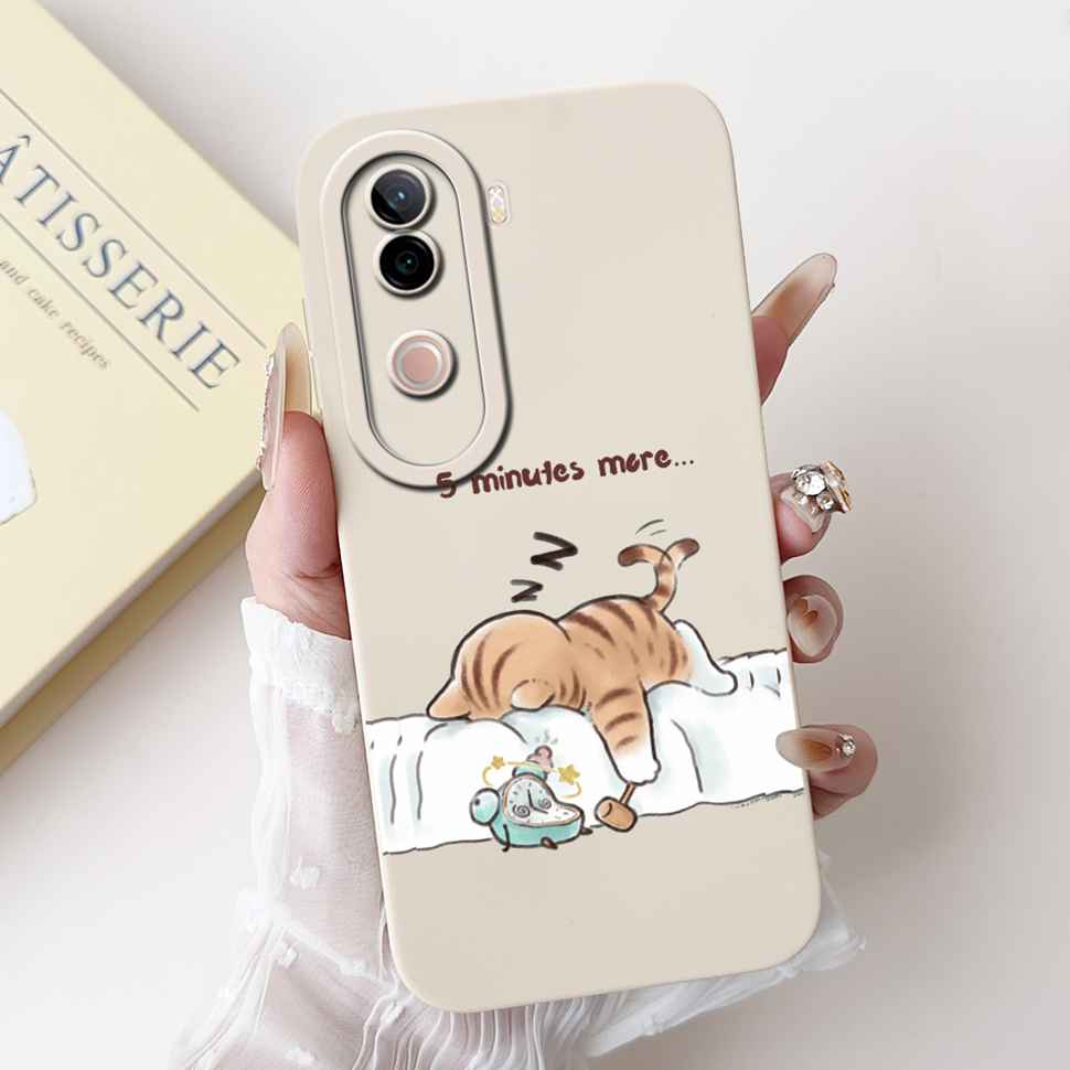 Flower Cover For Vivo V40e Case Soft Silicone Phone Back Cover Casing For Vivo V 40e V40e 4G V2403 Coque TPU Fundas