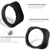 Haoge Bayonet Square Metal Lens Hood for Fujifilm Fujinon XF 50mm F2 R WR compatible with and LH-X50 Lens, X-Pro2, X-Pro1, X-T2, X-T1, X-T20, X-T10,