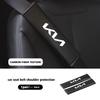 CNLD1 For KIA Car Seat Belt Leather Safety Shoulder Cover Protection Pad Spectra Sedona Cadenza Proceed Sephia Stonic Carens