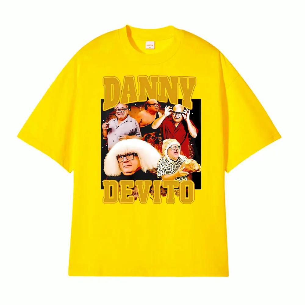 Śmieciarz Danny Devito Vintage Koszulka Rapowa Wysokiej Jakości Koszulki Unisex Krótki Rękaw Komfort Męska Odzież Koszulka Streetwear