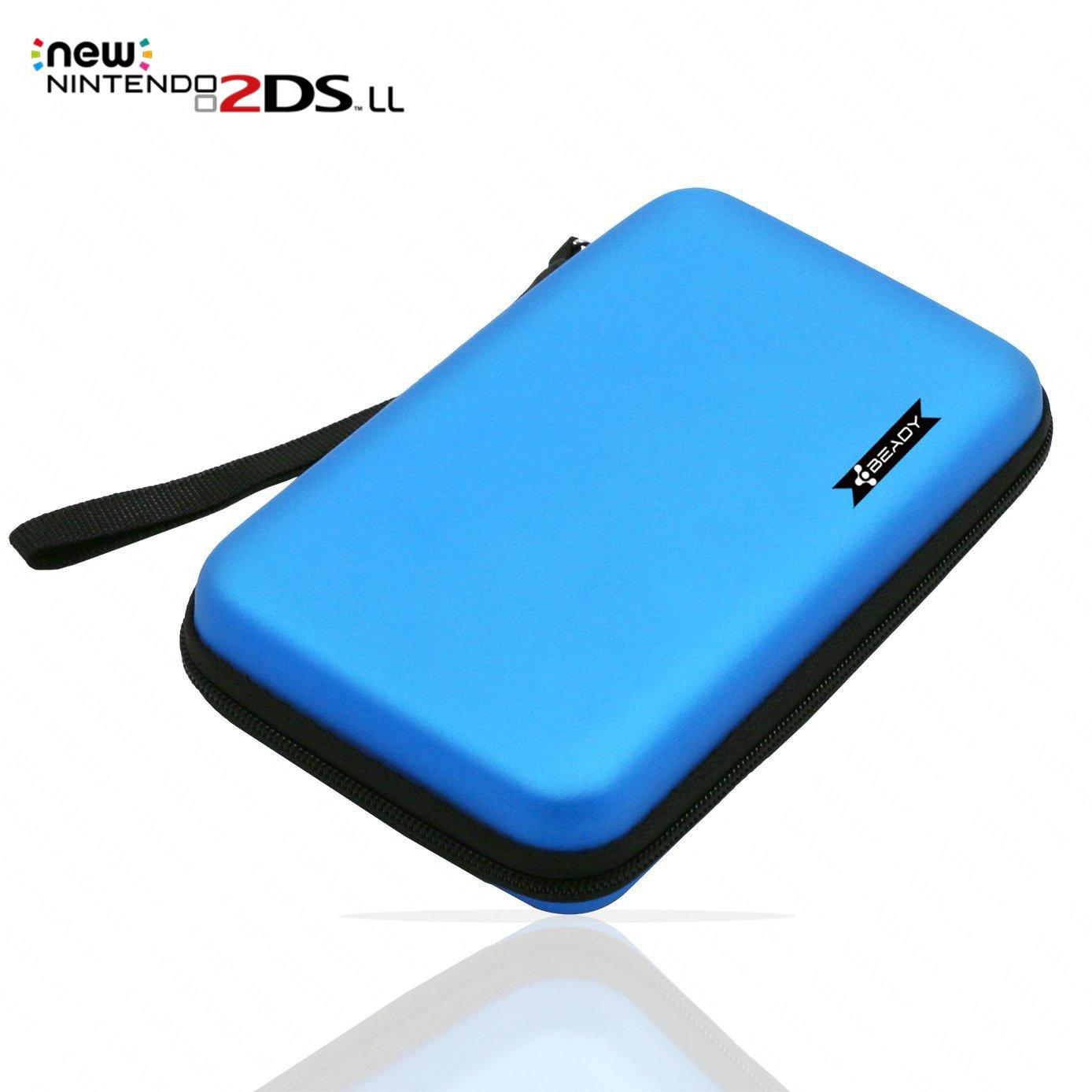 

BEADY Storage Case Compatible with Nintendo NEW 2DS NEW 2DS NEW DSLite Nintendo Video Game Console Storage Case Blue XL, LL, 3DS, 3DS, DSi,