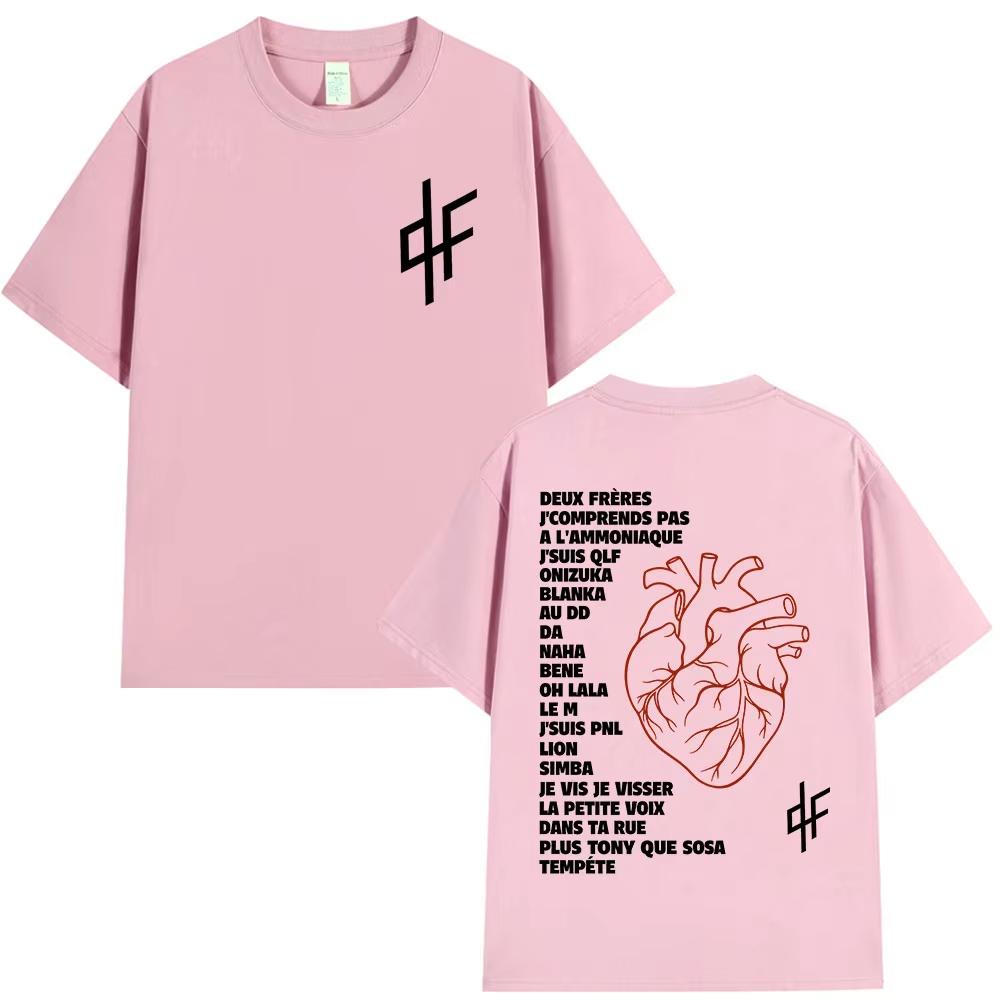 Rapper PNL Le Monde Chico Alubm graphics 100Cotton music Tshirt Men 2026 New Summer Hip hop unisex Short sleeve shirt fan gifts