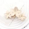 4pcs Lovely Hair Claw Flower Shape Hair Clip for Woman Camping Ponytail Hair Delicate Jaw Clip for Girl Makeup Skincare