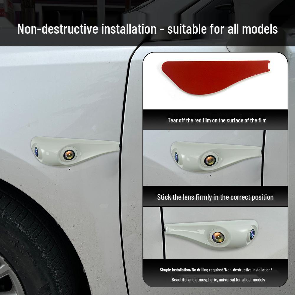 Oglindă Retrovizoare Electronică CMS cu Cameră cu Obiectiv Dublu Fără Găuri pentru Unghi Mort Față/Spate Vedere Laterală Cap Aviație