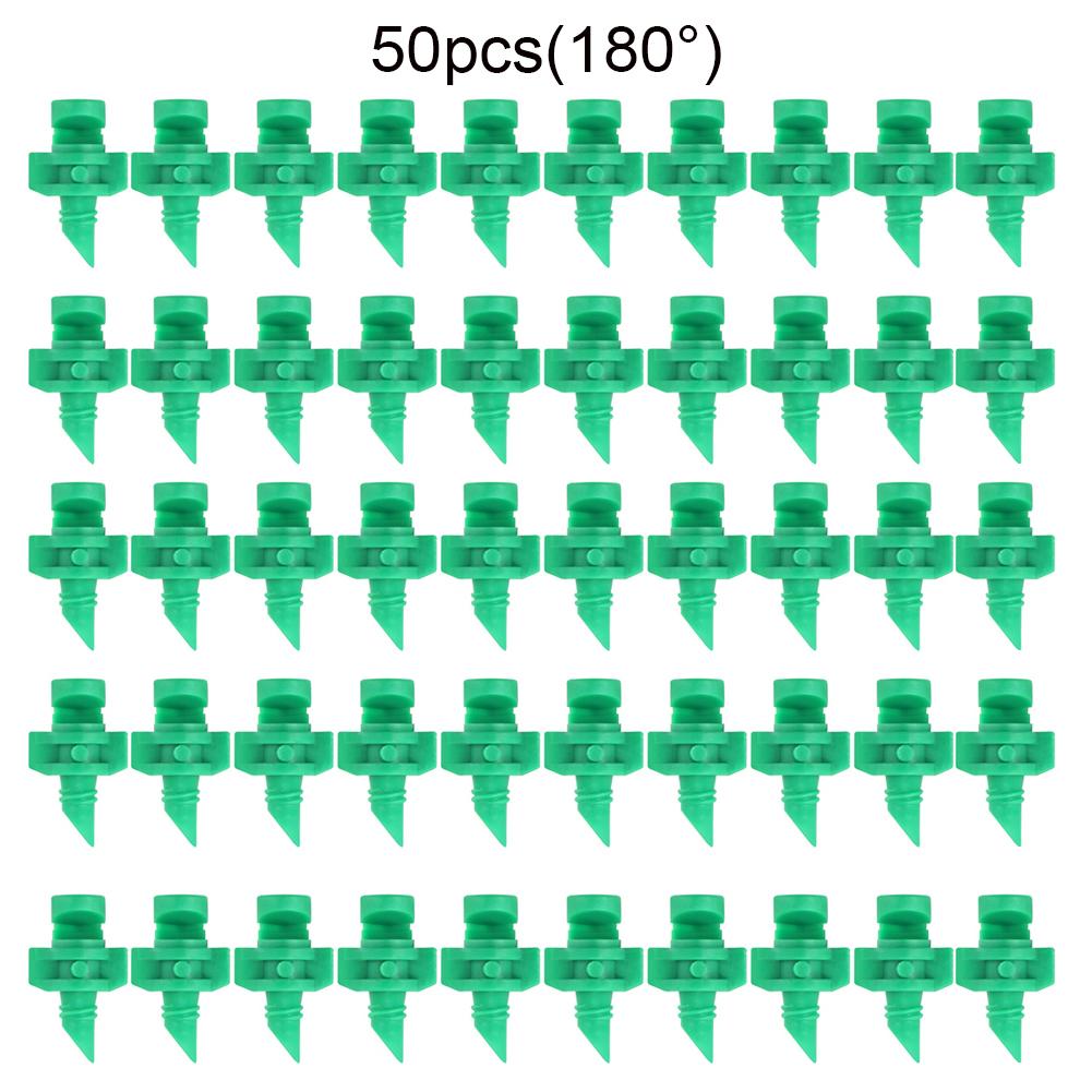 

Micro Atomizing Sprinkler Nozzle, 90/180/360 Degree Refraction Nozzle Sprinkler Misting for Garden Lawn Misting Sprinkler System зелёный