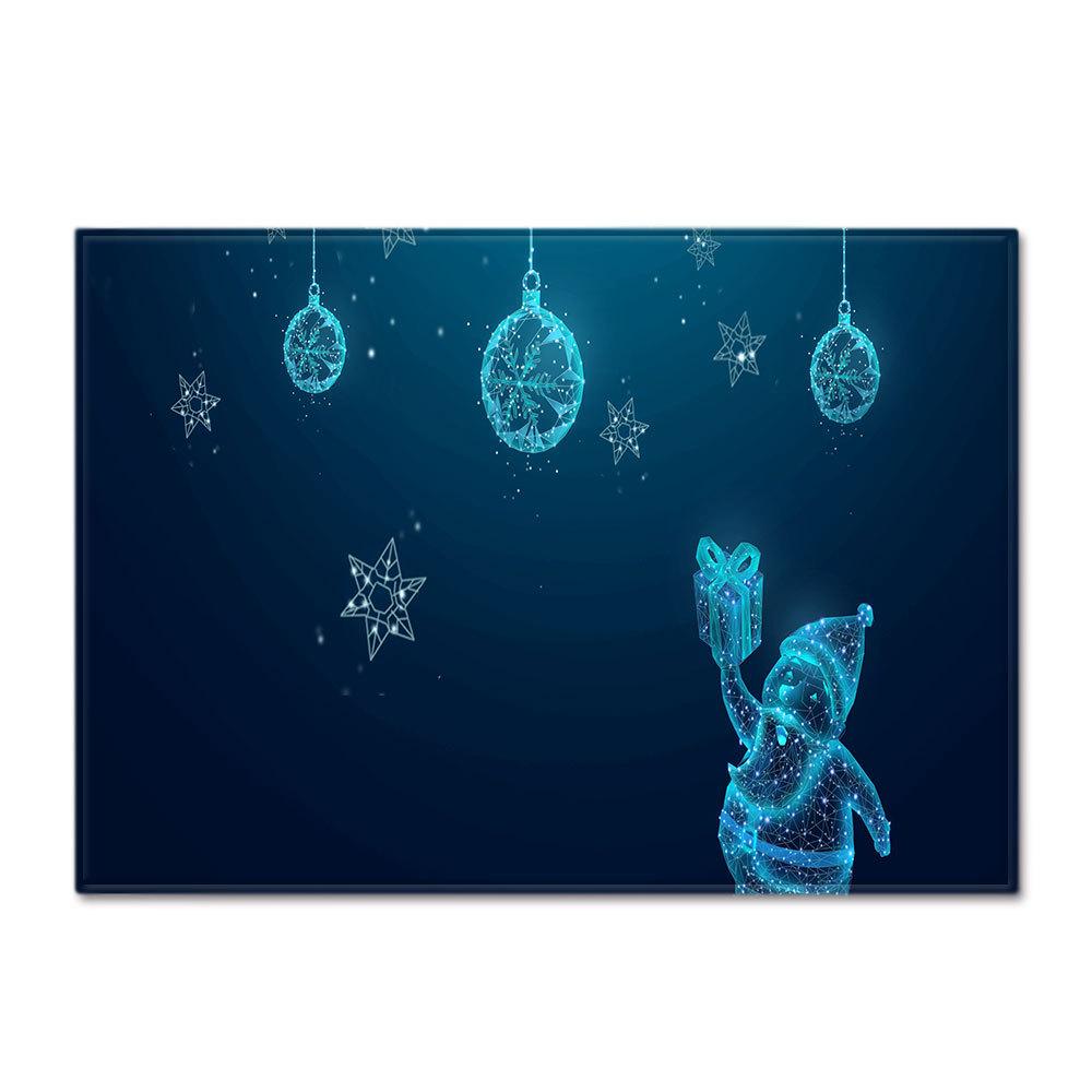 Christmas Living Room Floor Mat Bedroom Dining Room Carpet Carpet Doormat
