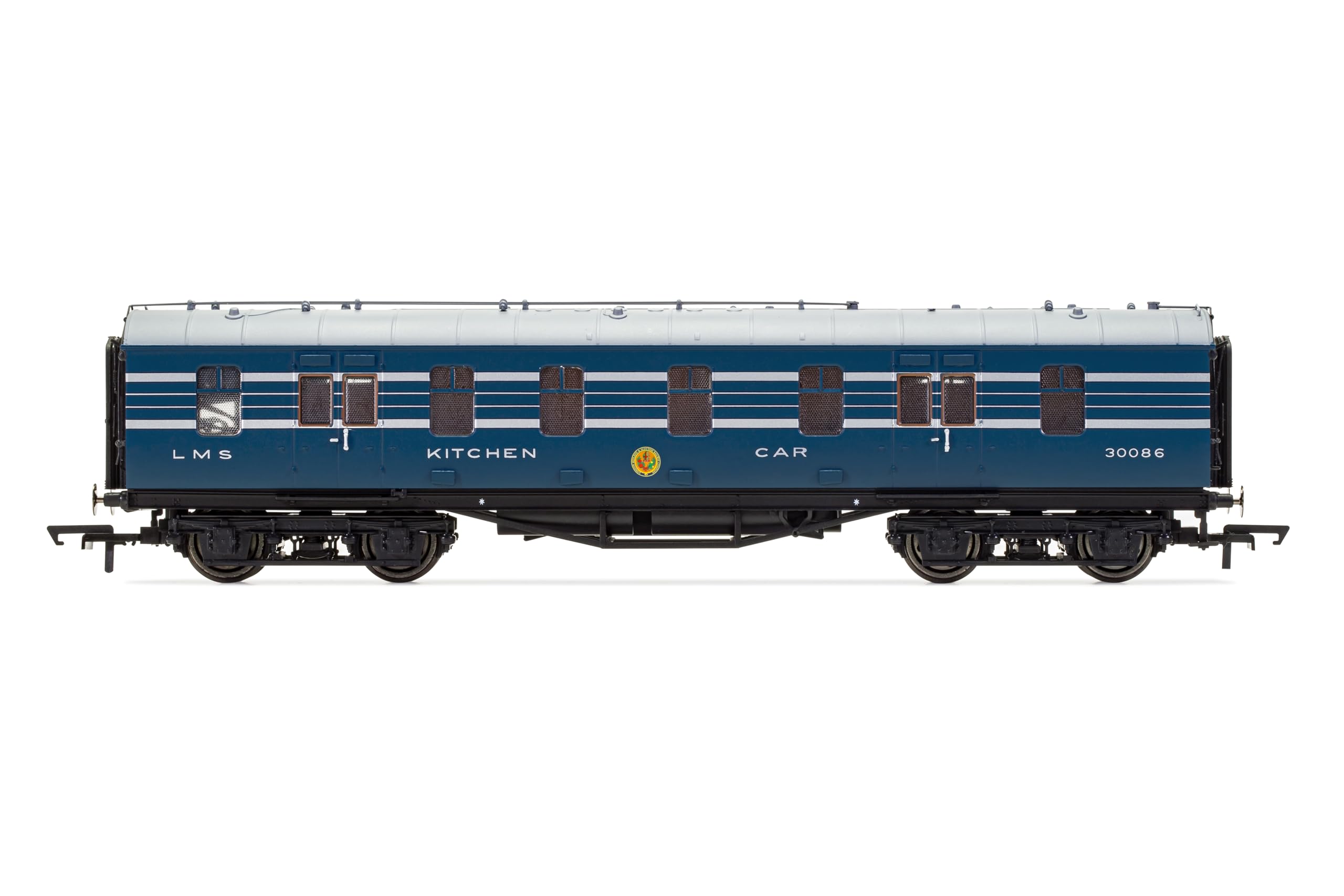 R4963A LMS Stanier Coronation Scot RK Вагон 50  № 30086 со светом синий