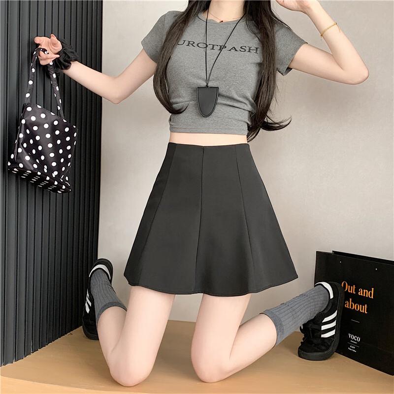 Women's High-Waist A-Line Mini Skirt