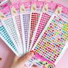 Acrylic Rhinestone Stickers: 456mm, Full Color Range, Ample Stock, Perfect for DIY.