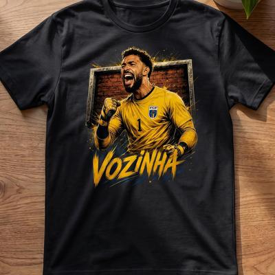 Vozinha Cape Verde Football Goalkeeper T-Shirt, Cabo Verde Fan Shirt, Soccer Gift for Match Day, Keeper Fans