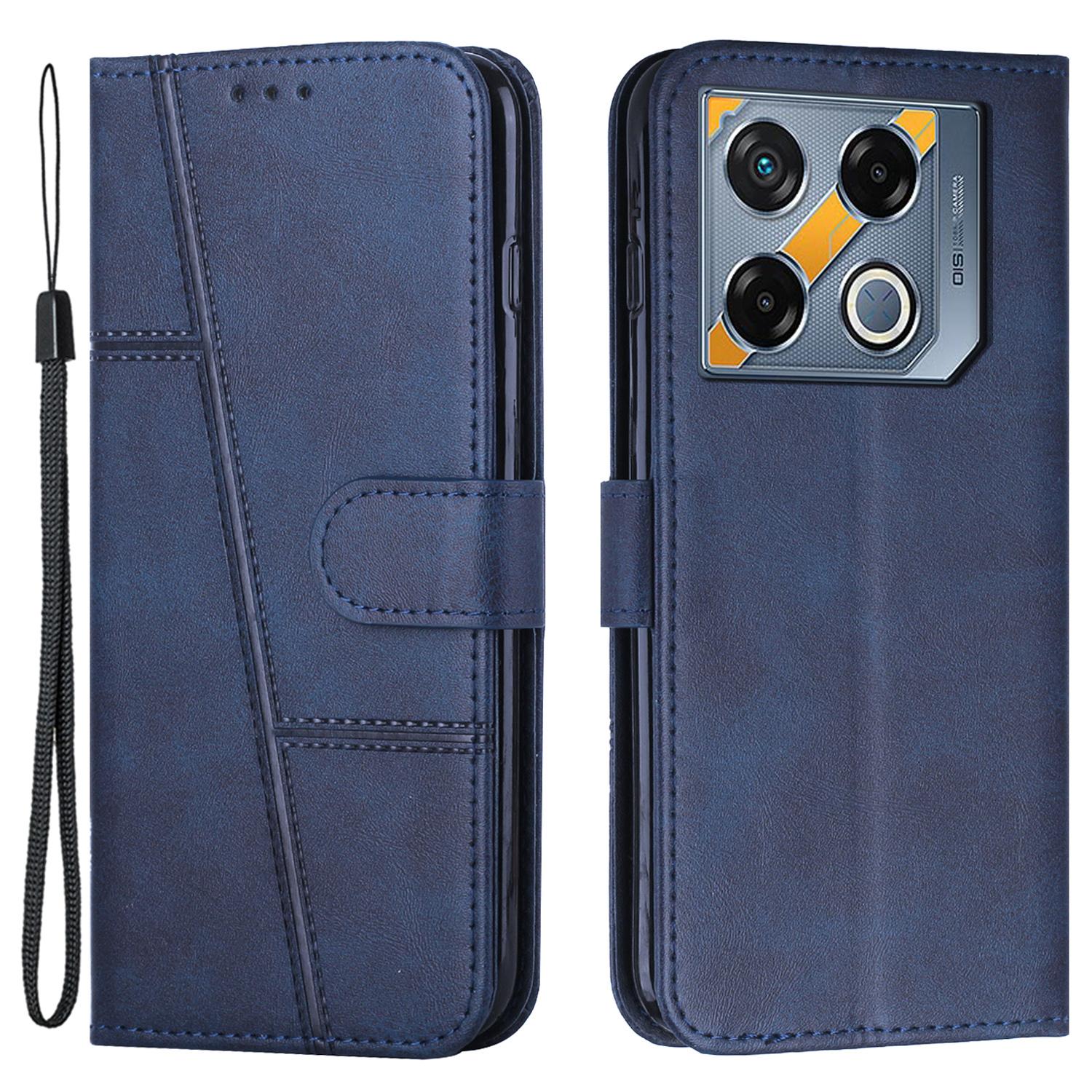 

For Infinix GT 20 Pro 5G Case Wallet PU Leather Phone Stand Cover Sapphire