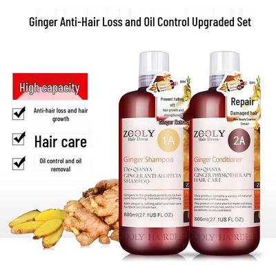 Zhuolanya Ingwer Anti-Haarausfall Shampoo & Spülung Set