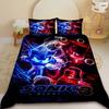 Sonic Cool Duvet Cover Set Bedding Set Comforter Cover for Bedroom Home Decor Children Teens Birthday Gifts