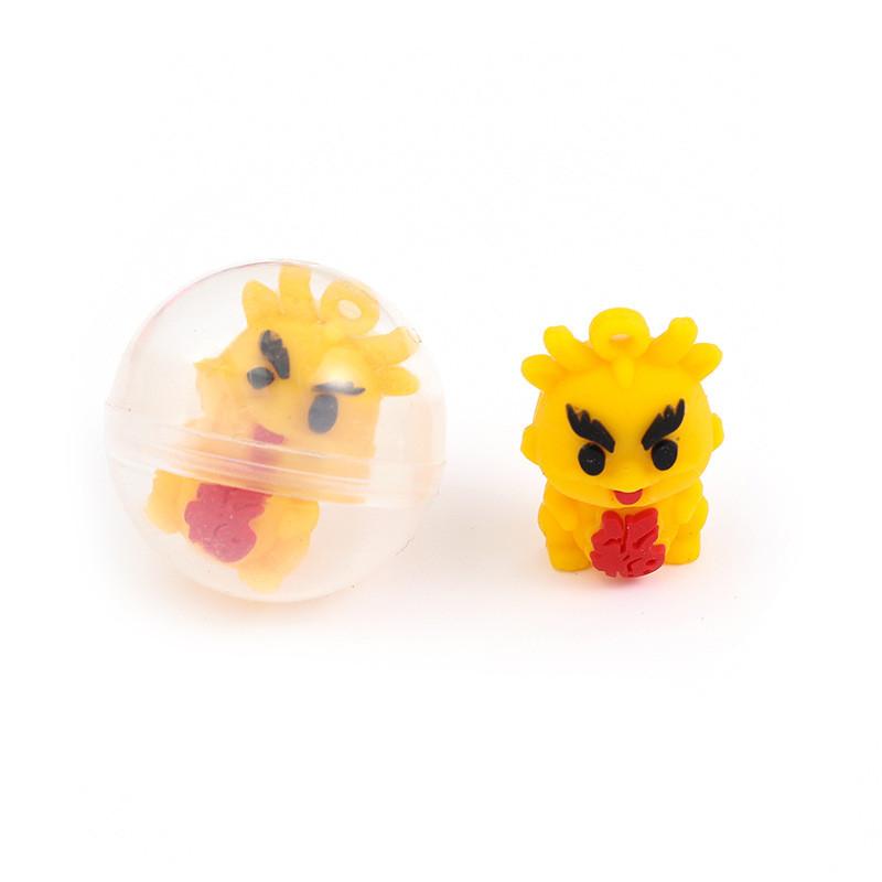 Kids Animal Minifigures With 32mm Transparent Toys For Collectors And Kids Play