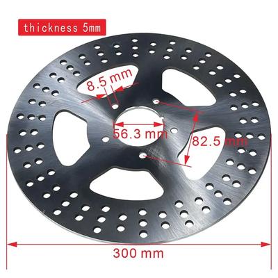 Motor Front Brake Disc Rotor For FLSTF Fat Boy 1690 FLSTN Softail Deluxe 1690 15-17 FLTRU FLTRUSE FLTRX Road Glide 1690