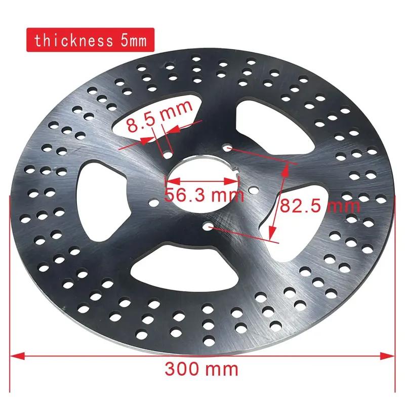 Motor Front Brake Disc Rotor For FLSTF Fat Boy 1690 FLSTN Softail Deluxe 1690 15-17 FLTRU FLTRUSE FLTRX Road Glide 1690