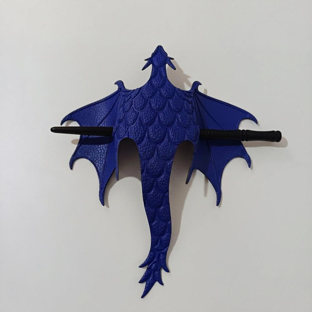 Carved Dragon Flying Dragon Wing Hair Accessory Gothic Fairy Tale Dragon Hair Pin Halloween