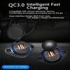 Quick Charge3.0 Car Charger with Double USB Port for Fast Charging Smartphones Tablets in 12-24V Vehicles Safety Features