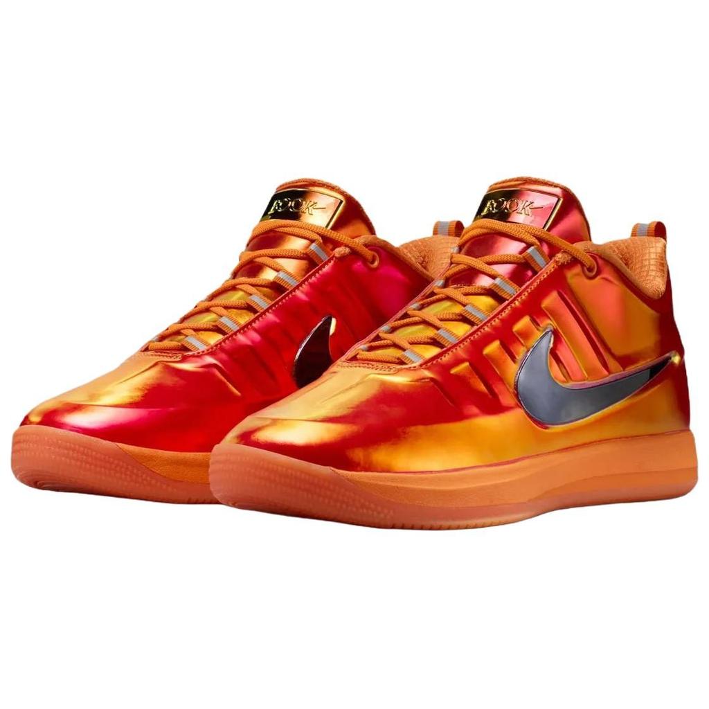 Nike Book 2 Rebound Grip Basketball Shoes Men's Orange Asian Version IO1459-800