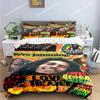 New Singer R-Reggae Bob Marley Pattern Bedding Sets Bed Supplies Set Duvet Cover Comforter Set Bedding Set Luxury Birthday Gift