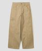 AGOD Side Cut Pocket Peachskin Cotton Pants [Beige]