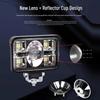 12-80V Dustproof LED Laser Headlight with Reverse Polarity Protection for Electric Vehicles