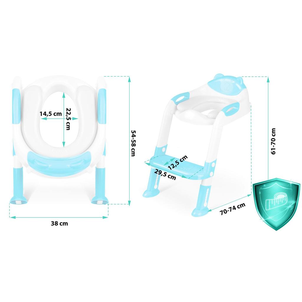 Toilet Seat Cover With Ladder Bear Ricokids 729200