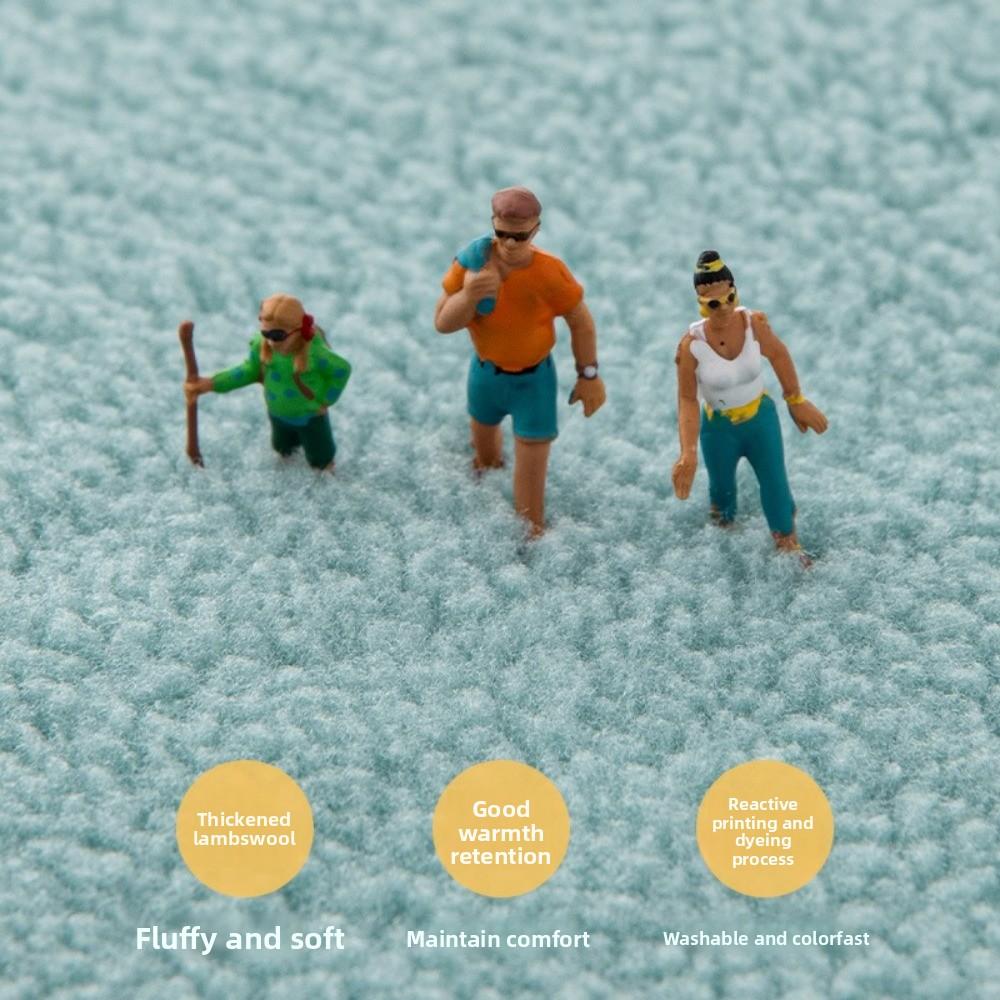 Winter Warm Office Chair Pad Anti-Slip Car Seat Pad New Plush Seat Cushion