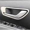 For Hyundai Tucson 2022-2024 Silver Titanium Inner Door Handle Cover Trim 4PCS