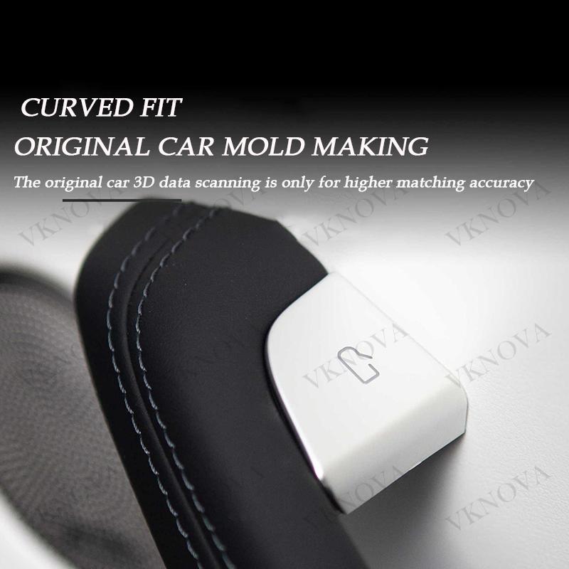 For Tesla New Model Y Juniper 2025 2026 Launch Model 3 Highland 2024 2025 2026 Door Lock Switch Open Button Cover Protector