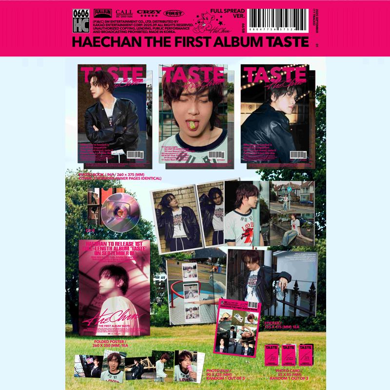 HAECHAN (NCT) – Primul album [TASTE] (Versiune Pagină Dublă)