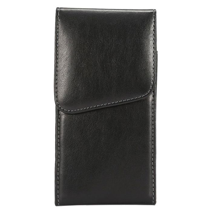 Pour Samsung Galaxy Quantum 6 (2025) Housse Ceinture Exécutif Clip 360 Cuir Synthétique - Noir